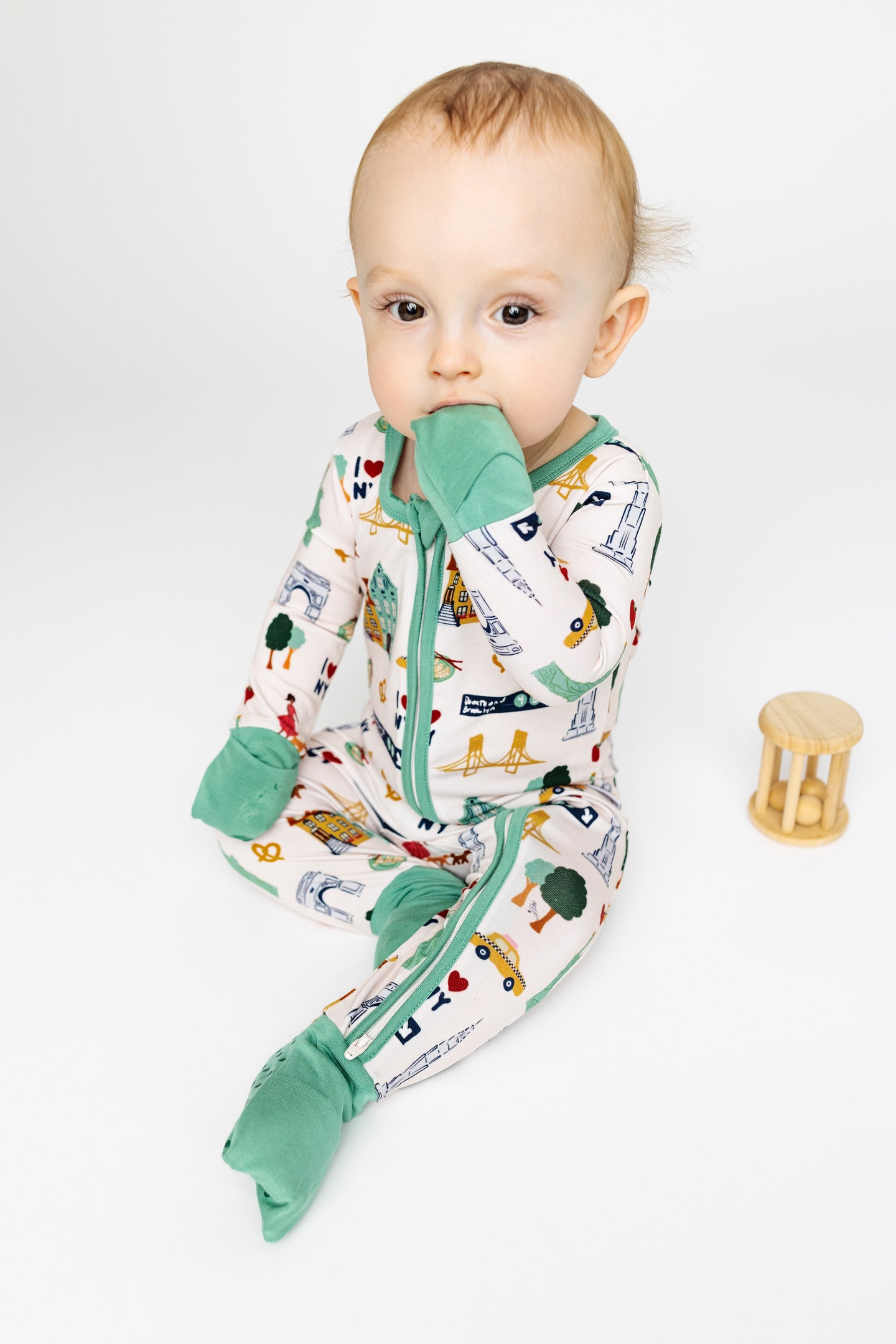 New York City Baby Bamboo Romper